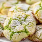 St. Patrick's Day Crinkle Cookies