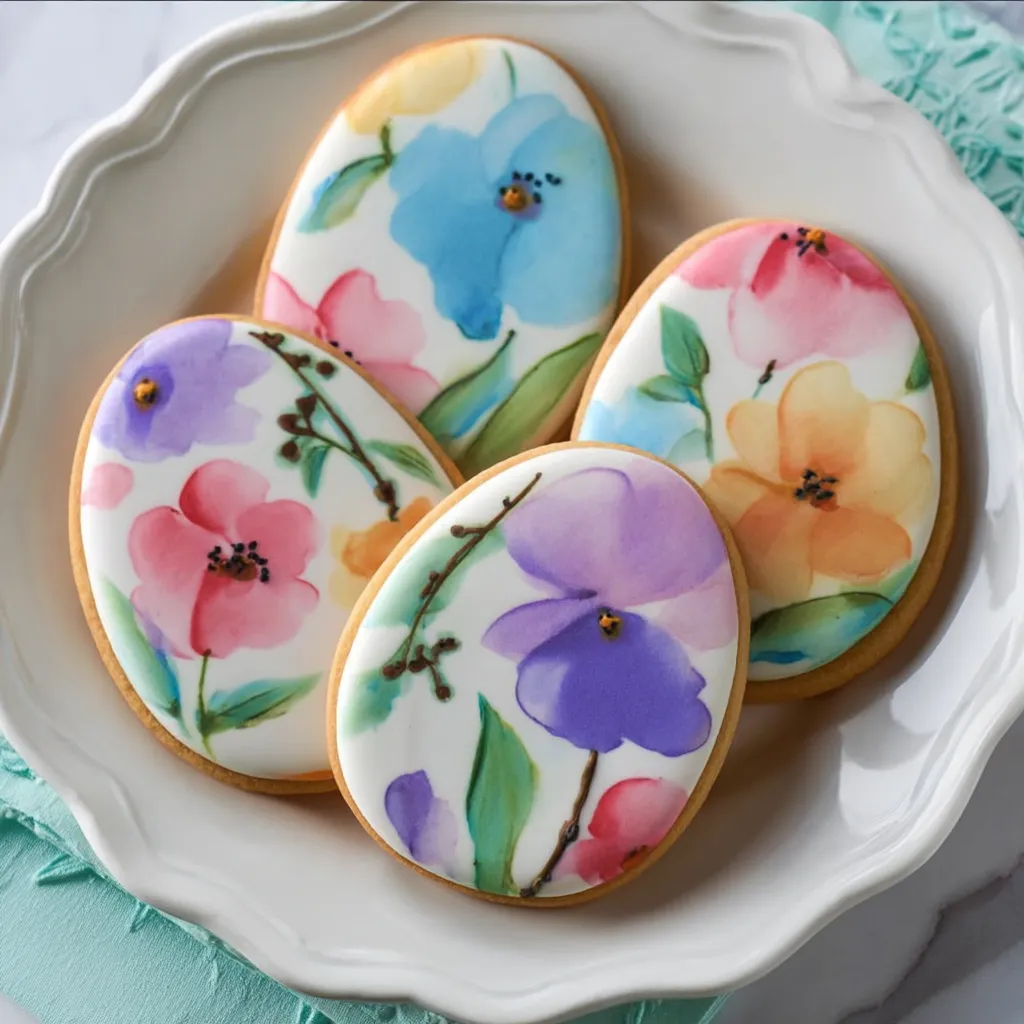 174 painted fondant egg cookies 4 6998d2c9975c0