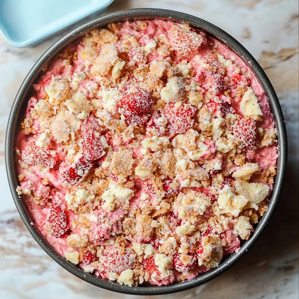 Strawberry Crunch Cheesecake Recipe