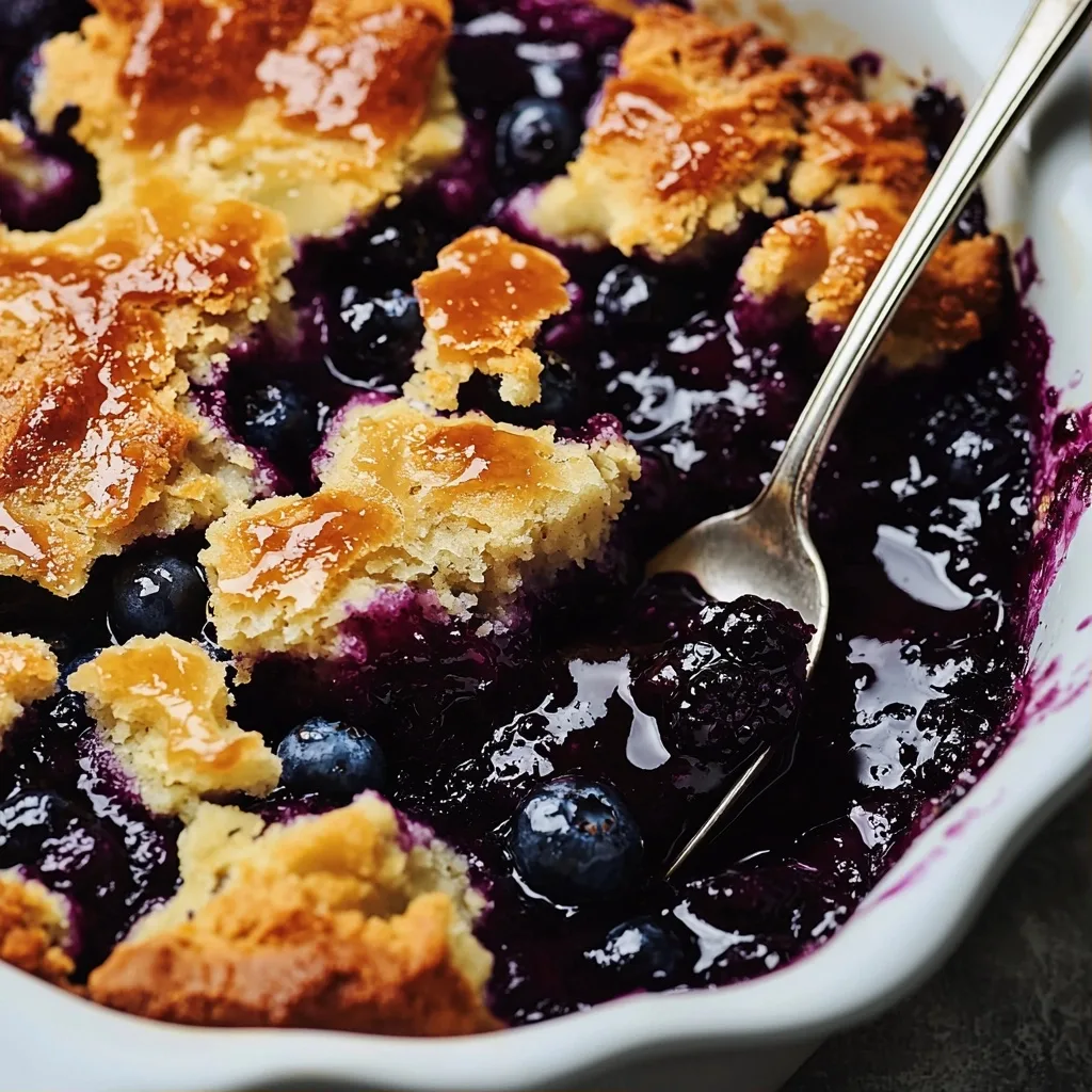 Blueberry Cobbler