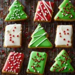 Christmas Sugar Cookie Bars - featured image