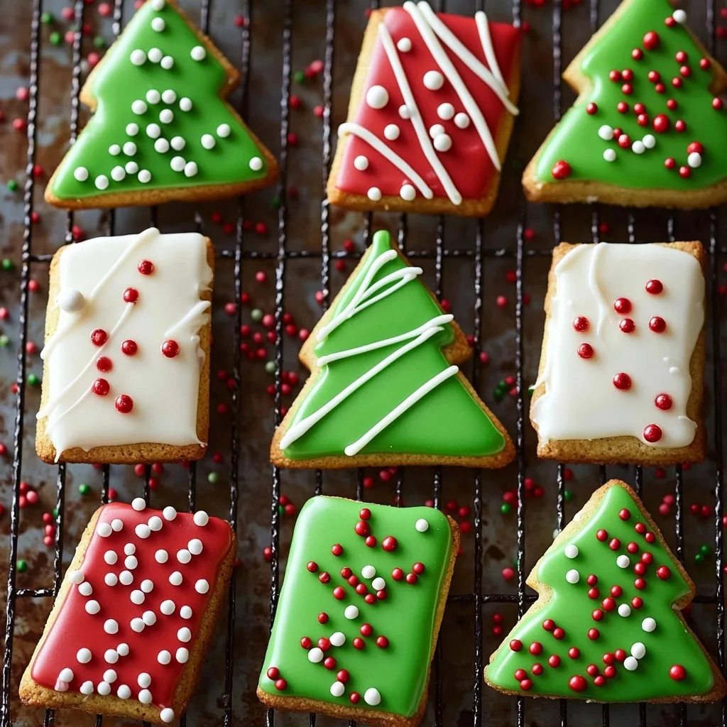 Christmas Sugar Cookie Bars - featured image