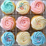 Vanilla Cupcakes with Vanilla Buttercream - featured image