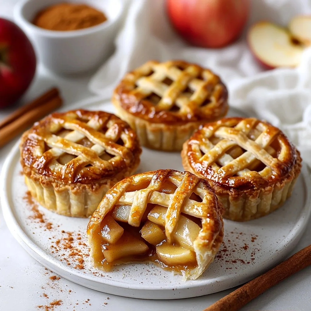 Mini Apple Pies Recipe - finished dish