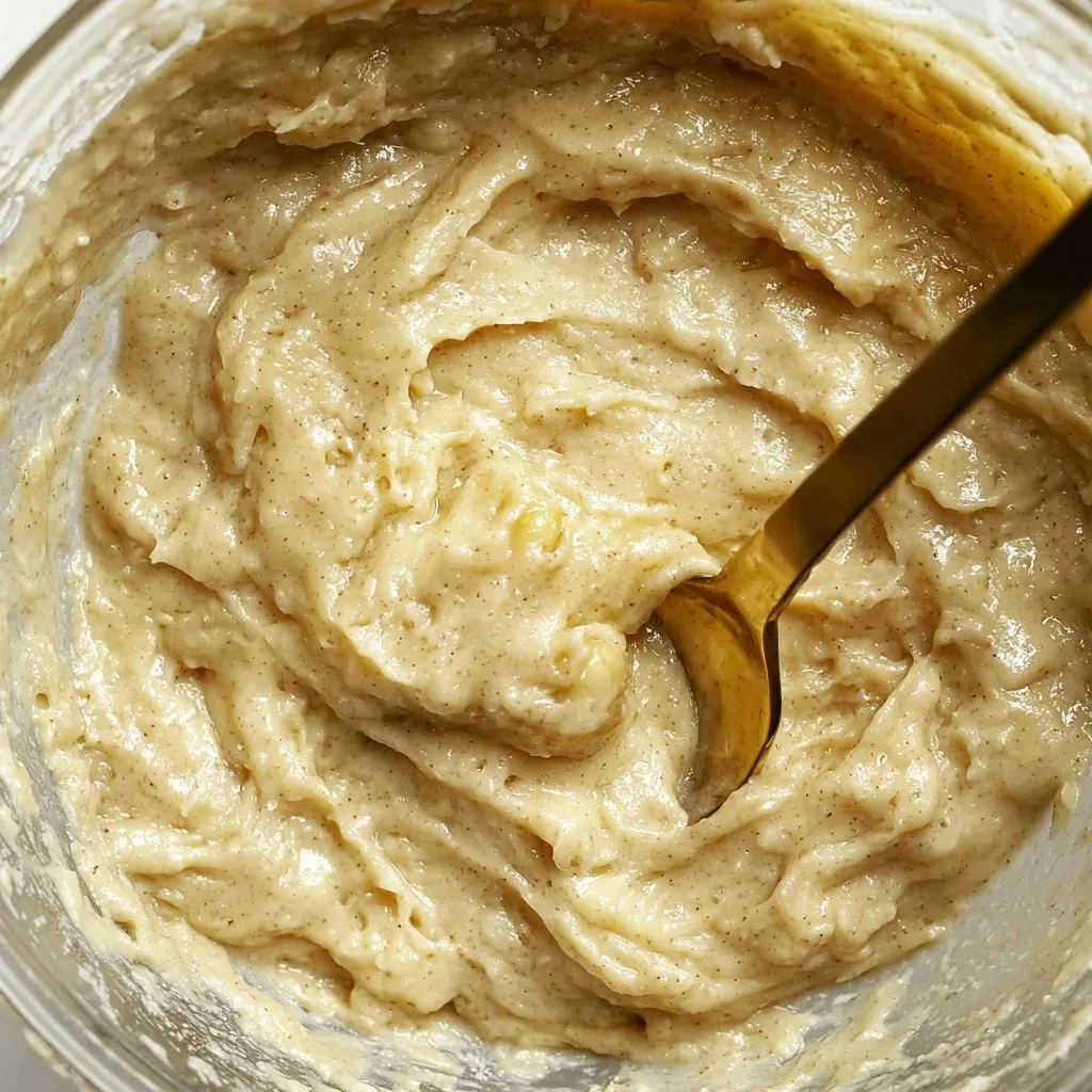 Vegan Banana Muffins - step by step