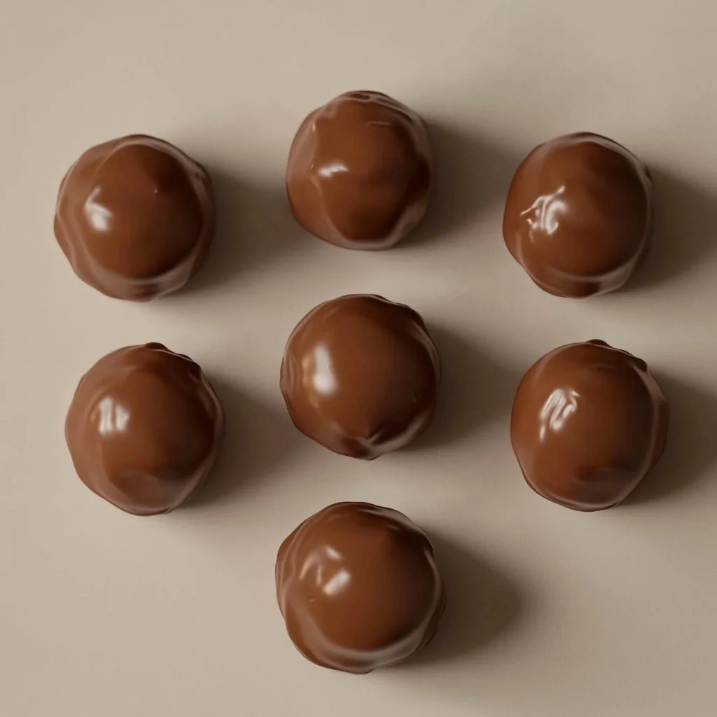 3-Ingredient Chocolate Coconut Balls - step by step