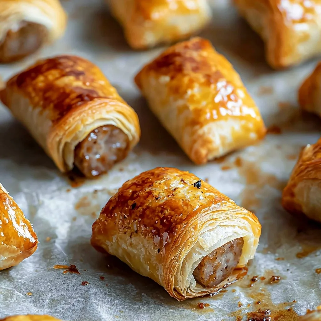 Sausage Rolls - step by step