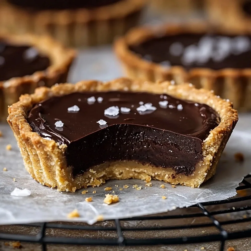 Mini Chocolate Tarts - step by step