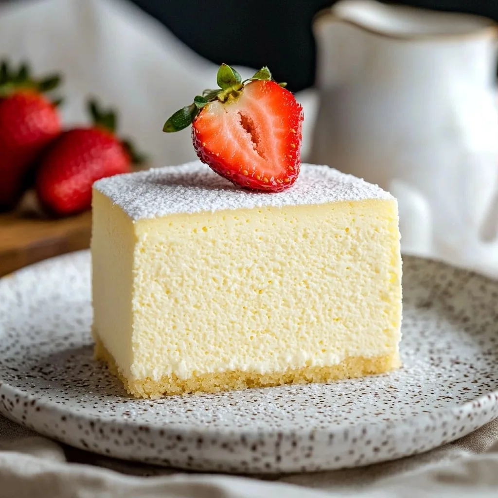 Japanese Cotton Cheesecake - step by step