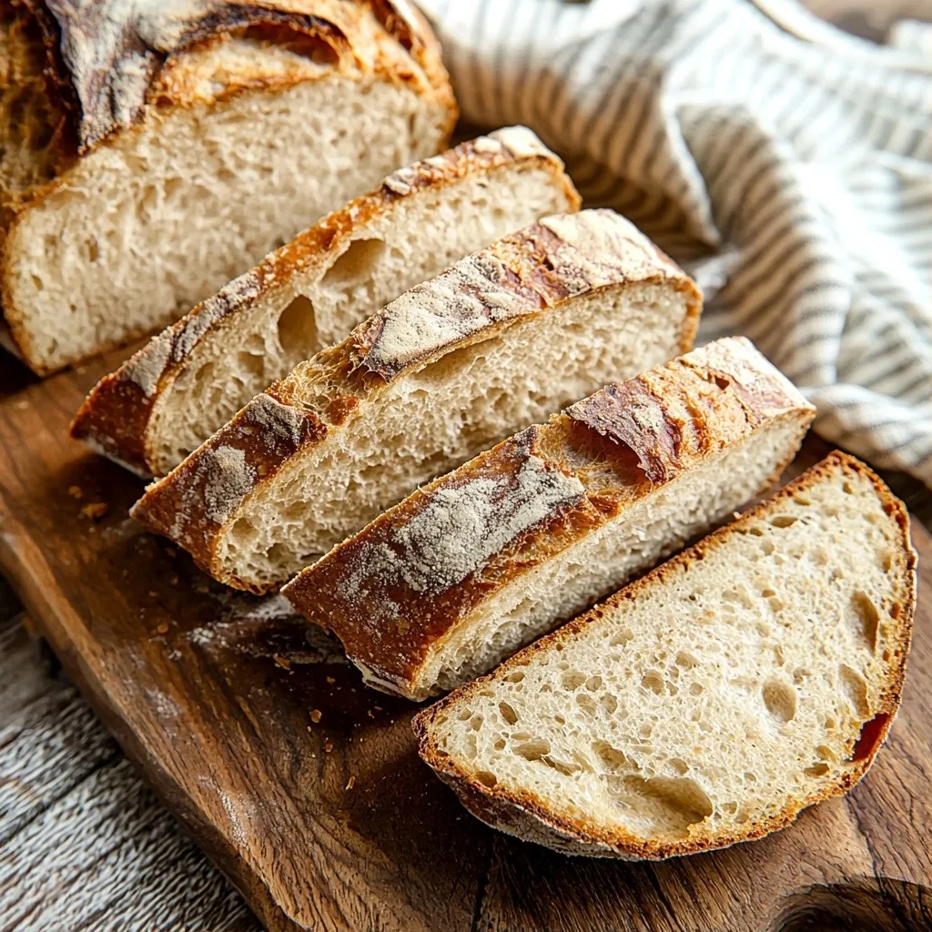 Easy Sourdough Artisan Bread Recipe (Ready in 1 Day) - featured image