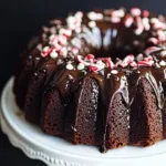 Chocolate Peppermint Bundt Cake - featured image