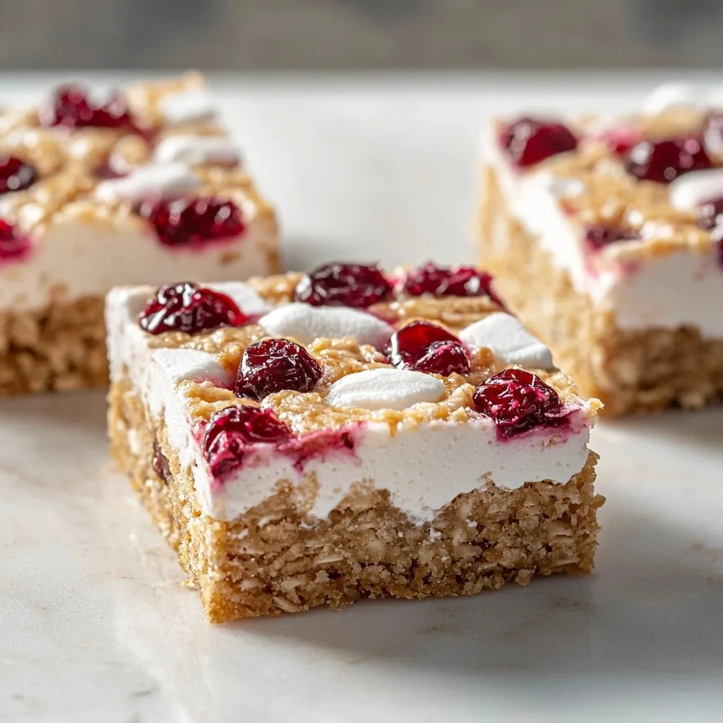 Marshmallow Crunch Traybake - step by step
