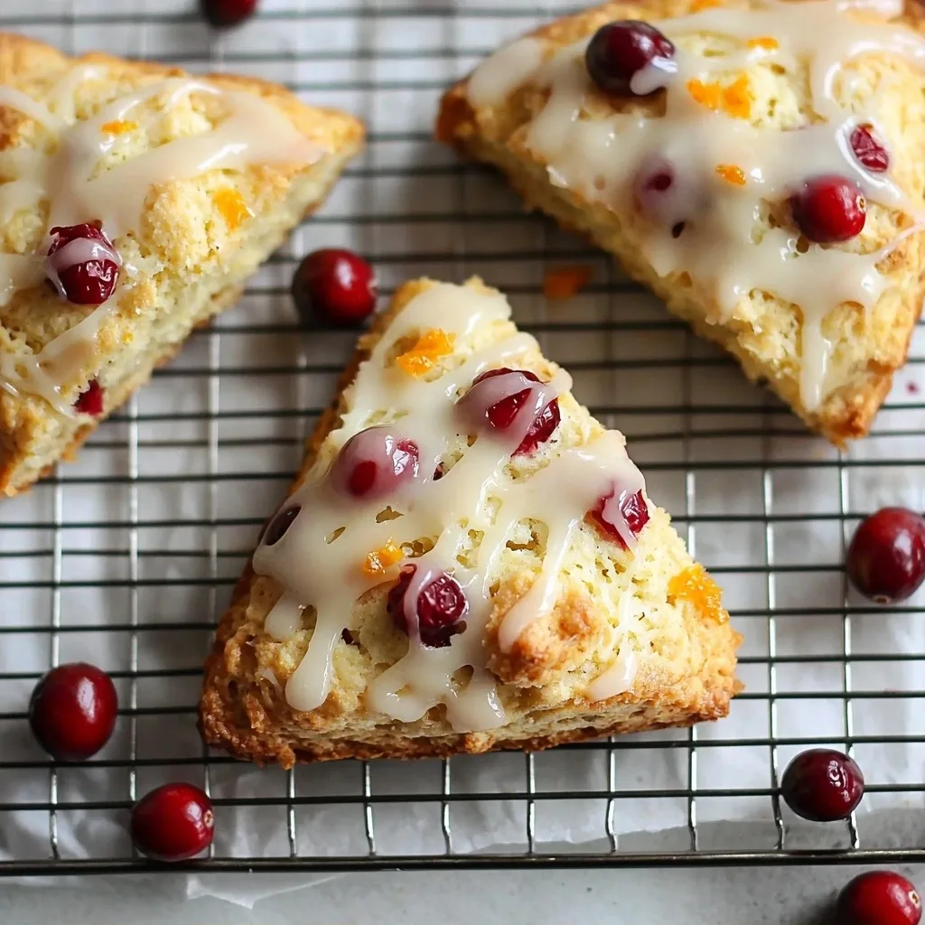 Starbucks Cranberry Orange Scones Copycat Recipe - step by step