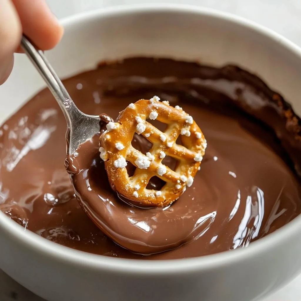 S'mores Pretzel Bites - step by step