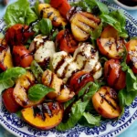 Burrata Tomato Peach Salad Recipe