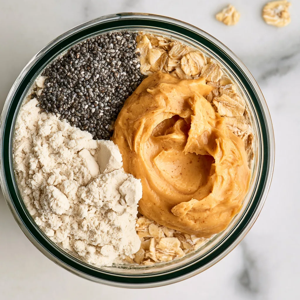Protein Overnight Oats - step by step