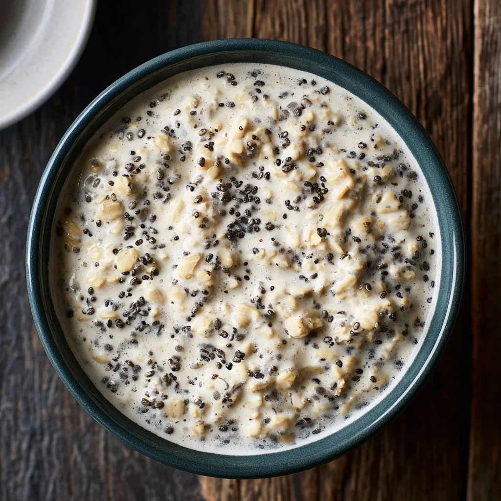 Easy Protein Overnight Oats (Vegan) - step by step