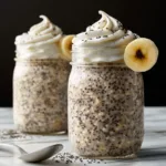 Banana Chia Protein Overnight Oats Recipe