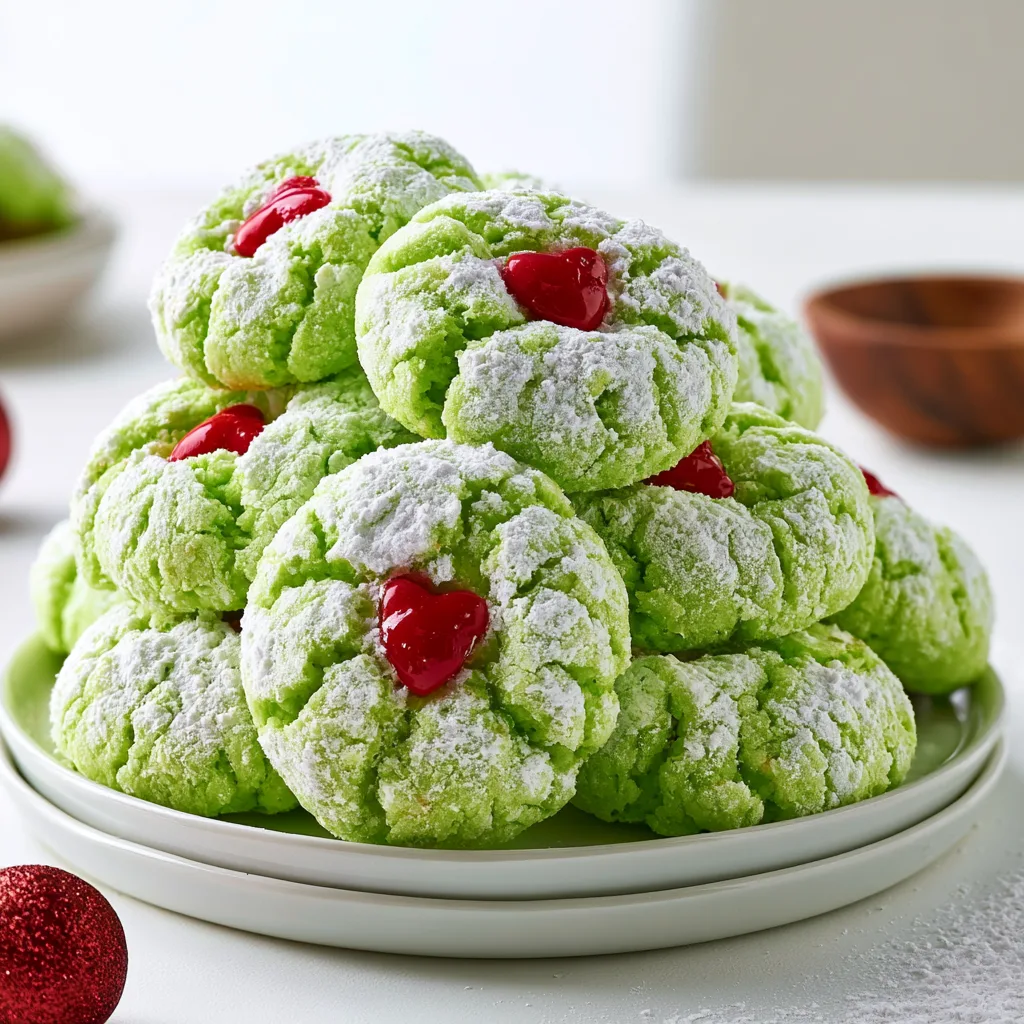 Grinch Cookies