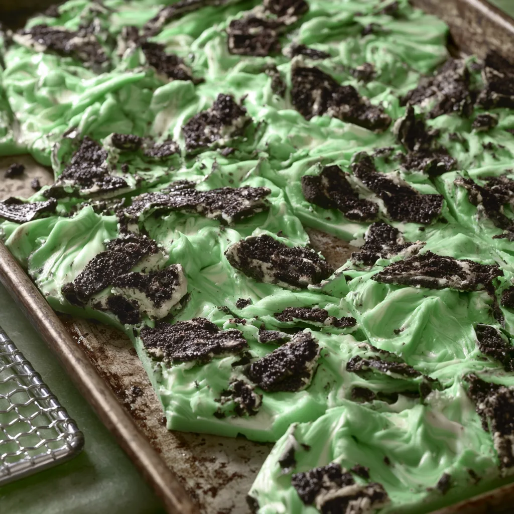Mint Oreo Bark