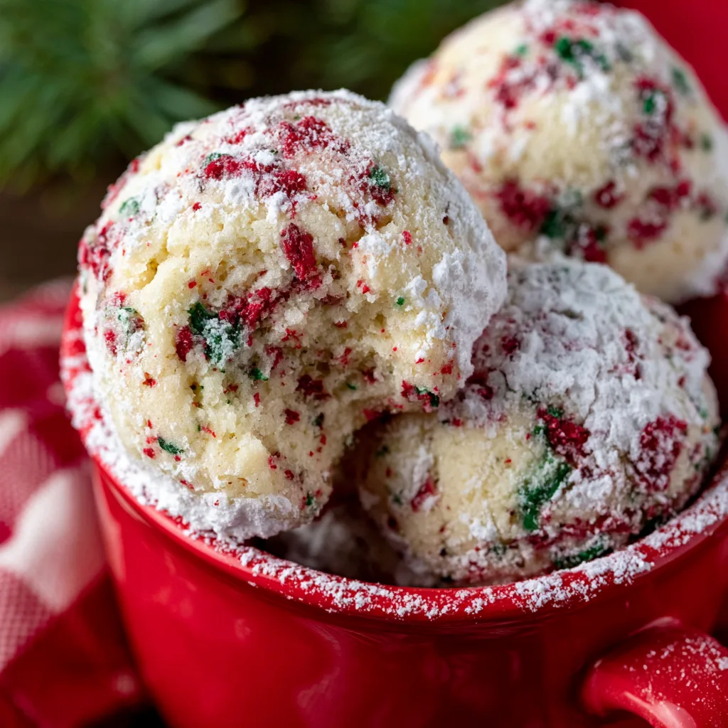 Snowball Cookie Recipe - step by step